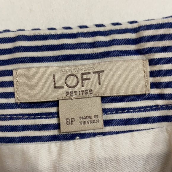 A Loft searsucker cotton skirt - Picture 4 of 10